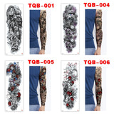 Waterproof Temporary Full Arm Totem Tattoo Sticker