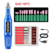 DIY Nail Polishing Drill Set