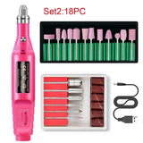 DIY Nail Polishing Drill Set