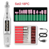 DIY Nail Polishing Drill Set