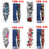 Waterproof Temporary Full Arm Totem Tattoo Sticker