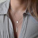 Vintage Bohemia Layered Chain Necklace