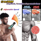 Mini Muscle Massage Gun Pocket 32 Speed Vibration Electric Fascial Gun