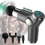 Mini Muscle Massage Gun Pocket 32 Speed Vibration Electric Fascial Gun