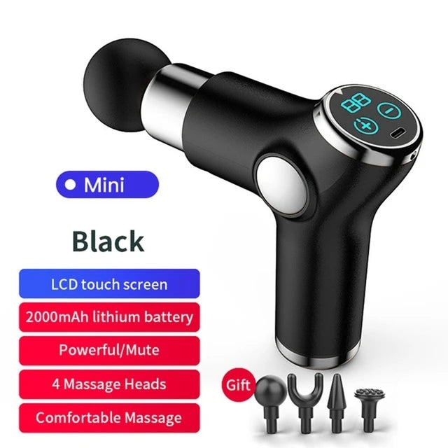 Mini Muscle Massage Gun Pocket 32 Speed Vibration Electric Fascial Gun