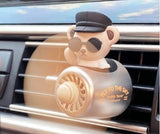 Car Air Freshener Smell In The Styling Vent Perfume Diffuser Bear Pilot Rotating Propeller Fragrance Air Fresheners Clip Parfum