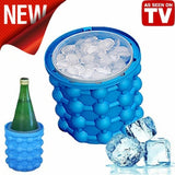 Ice Cube Maker Silicone Bucket