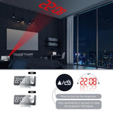 🔥2021 NEW🔥Projection Alarm Clock FM Radio LED Digital Smart Alarm
