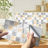 Marble Rock Crystal Tile Sticker Self-Adhesive Floor Stickers