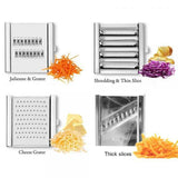 Multi-purpose Vegetable Slicer Stainless Steel Grater