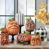 Expressive Pumpkin Halloween Decoration Crafts