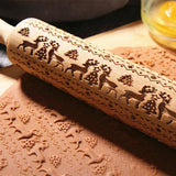 Christmas 3D Rolling Pin