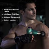 Mini Muscle Massage Gun Pocket 32 Speed Vibration Electric Fascial Gun