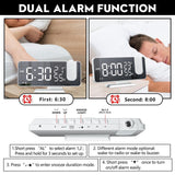 🔥2021 NEW🔥Projection Alarm Clock FM Radio LED Digital Smart Alarm