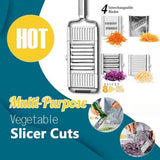 Multi-purpose Vegetable Slicer Stainless Steel Grater