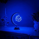 The Enchanted Lunar Lamp Handmade Hemp Rope LED Night Light