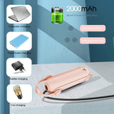 2000mAh Foldable Multi-Function Fan & Flashlight & Power Bank