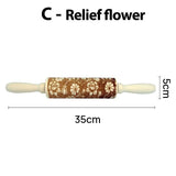 Christmas 3D Rolling Pin