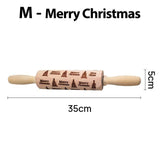 Christmas 3D Rolling Pin