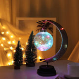 The Enchanted Lunar Lamp Handmade Hemp Rope LED Night Light