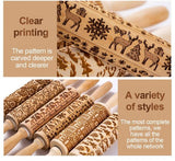 Christmas 3D Rolling Pin