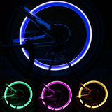 2PCS Car Wheel LED Light Bike Flash Neon Light