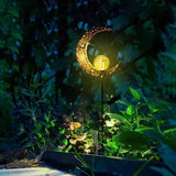 Solar Lunar Garden Light Projection Lamp