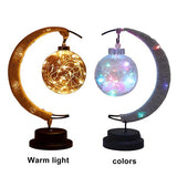 The Enchanted Lunar Lamp Handmade Hemp Rope LED Night Light